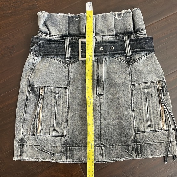 NWT RETROFETE Shalina Skirt, Slate Grey Size S - Picture 10 of 10